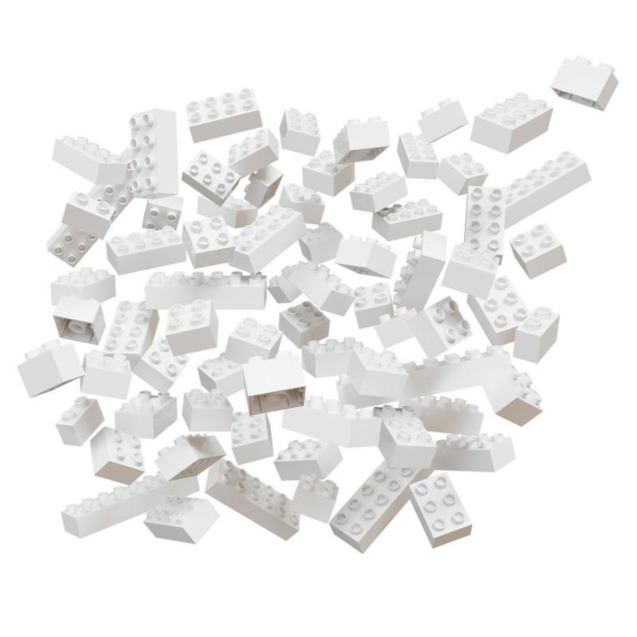 Voir la diapositive 2 : HUBELINO Hubelino complément briques blanches 60 pièces