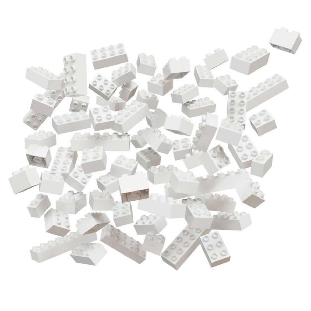 HUBELINO Hubelino complément briques blanches 60 pièces