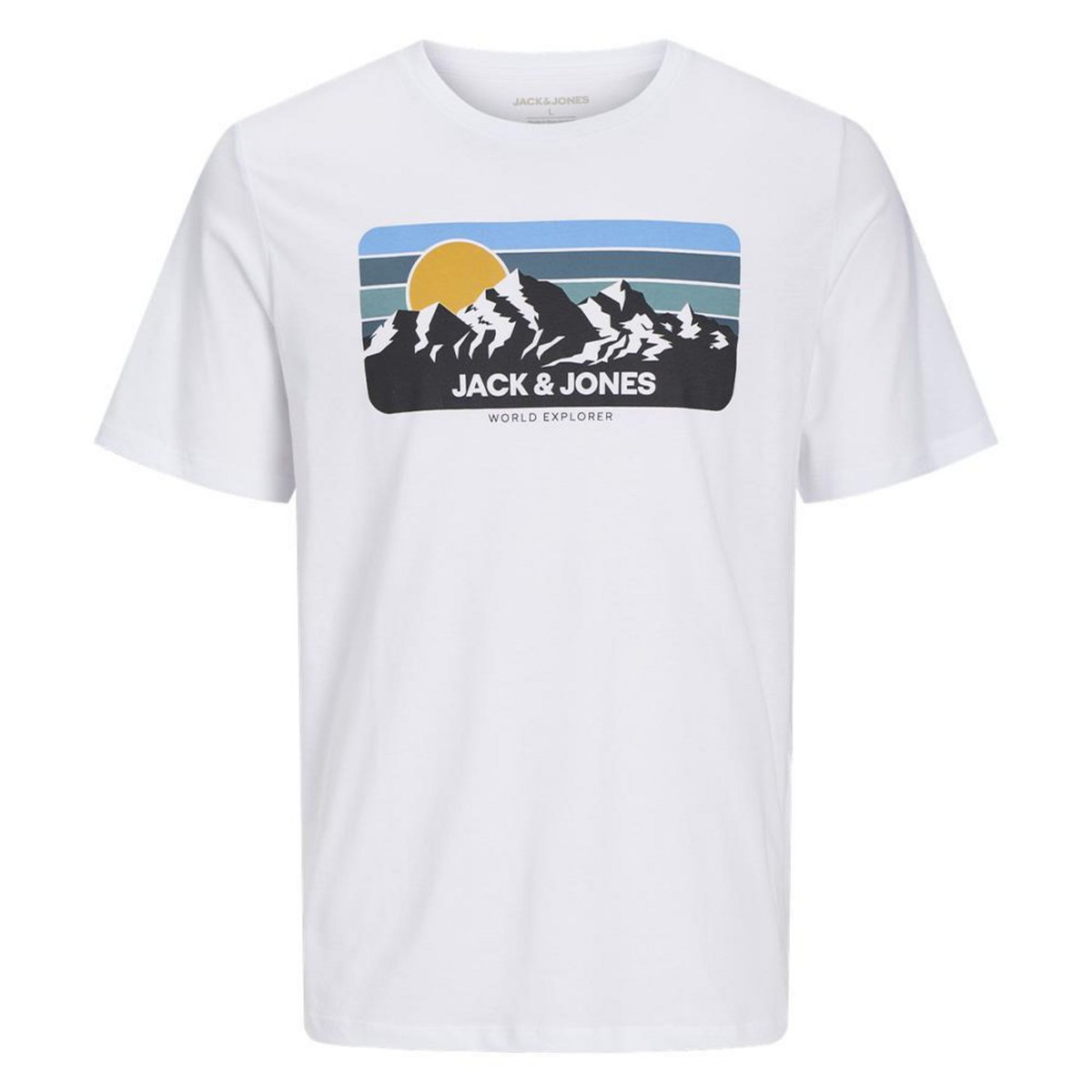 Jack & Jones T-Shirt  Homme Jack & Jones Peak Neck