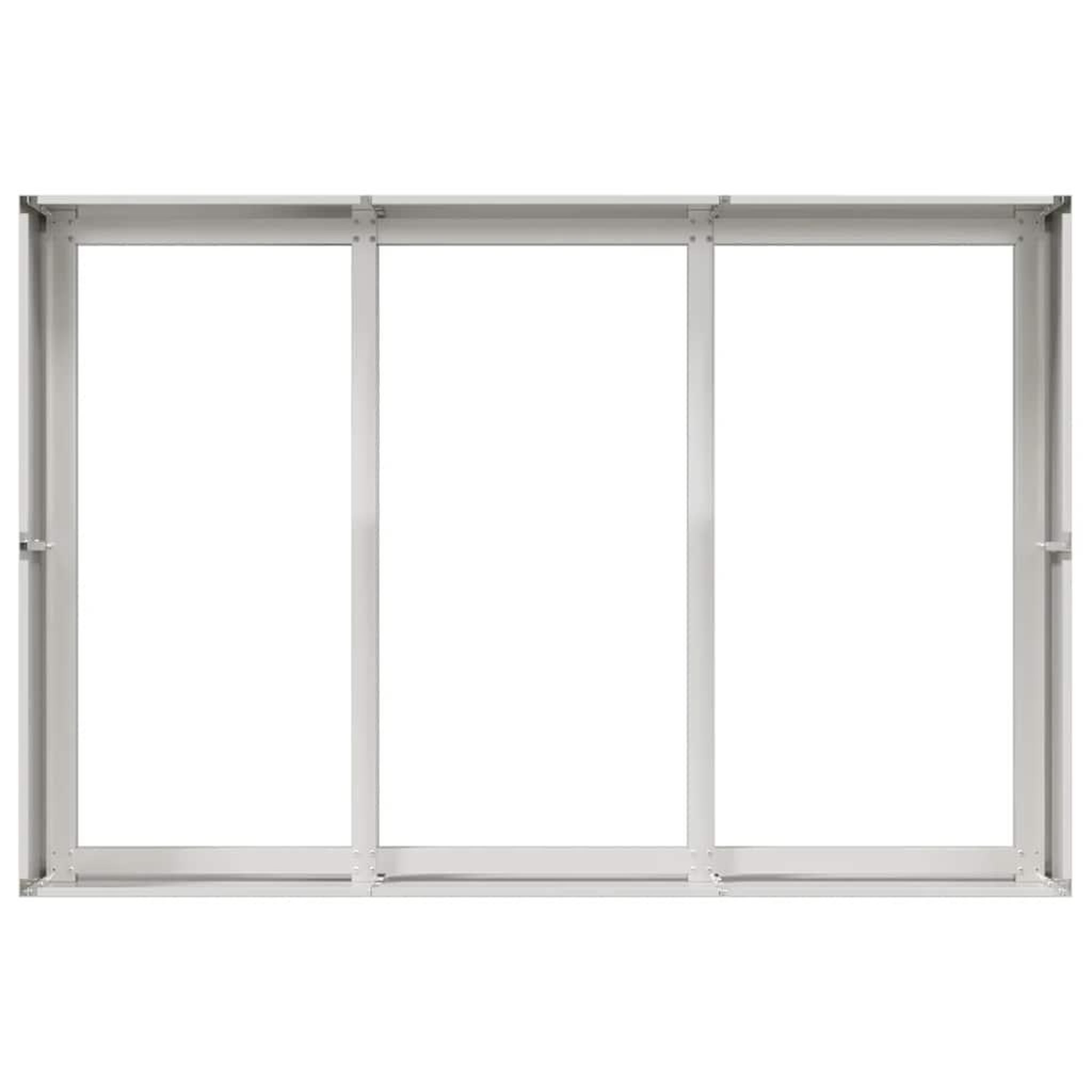 Voir la diapositive 5 : VIDAXL Jardiniere 120x80x40 cm acier inoxydable