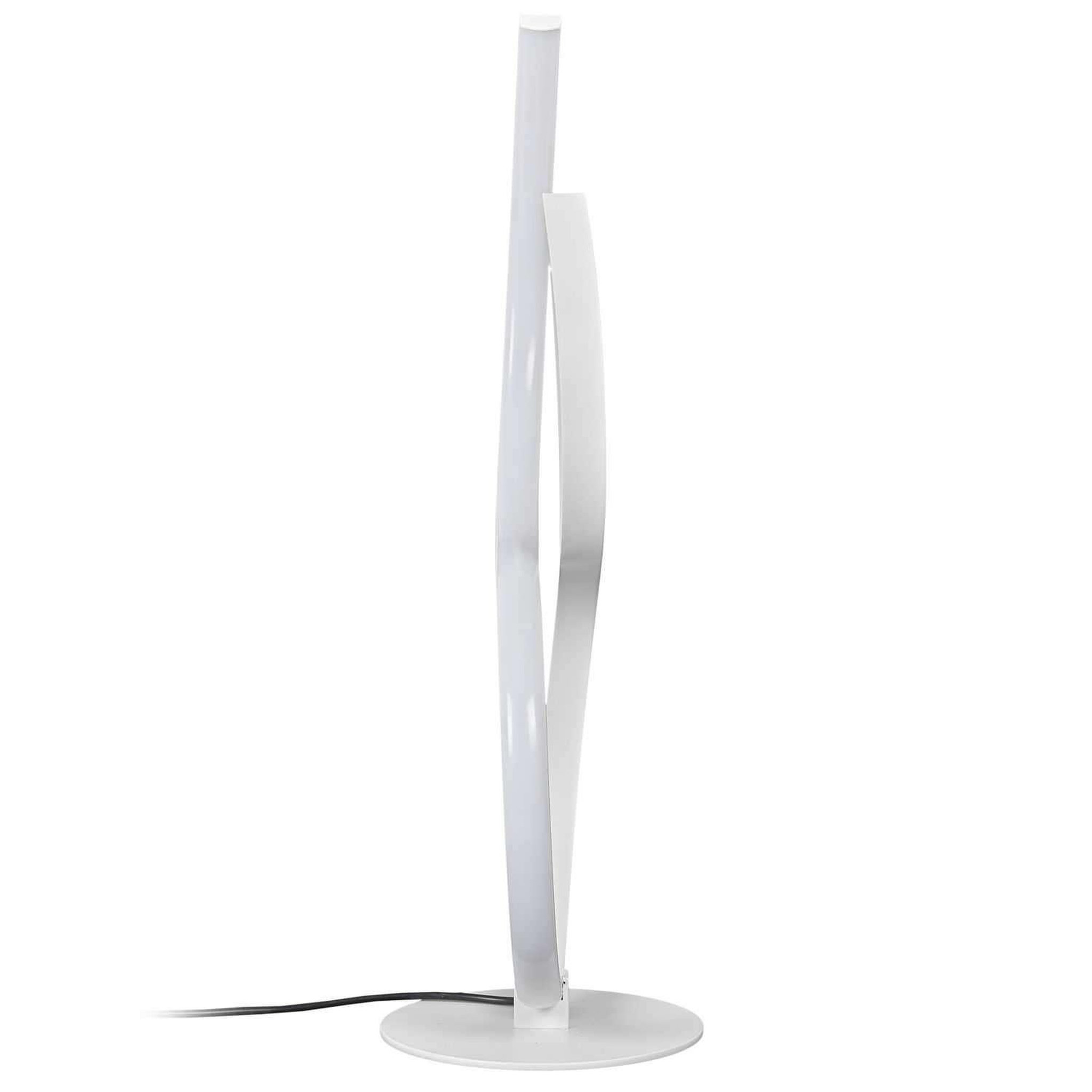 Voir la diapositive 4 : The Home Deco Factory Lampe led design à poser - hauteur 36 cm - blanc