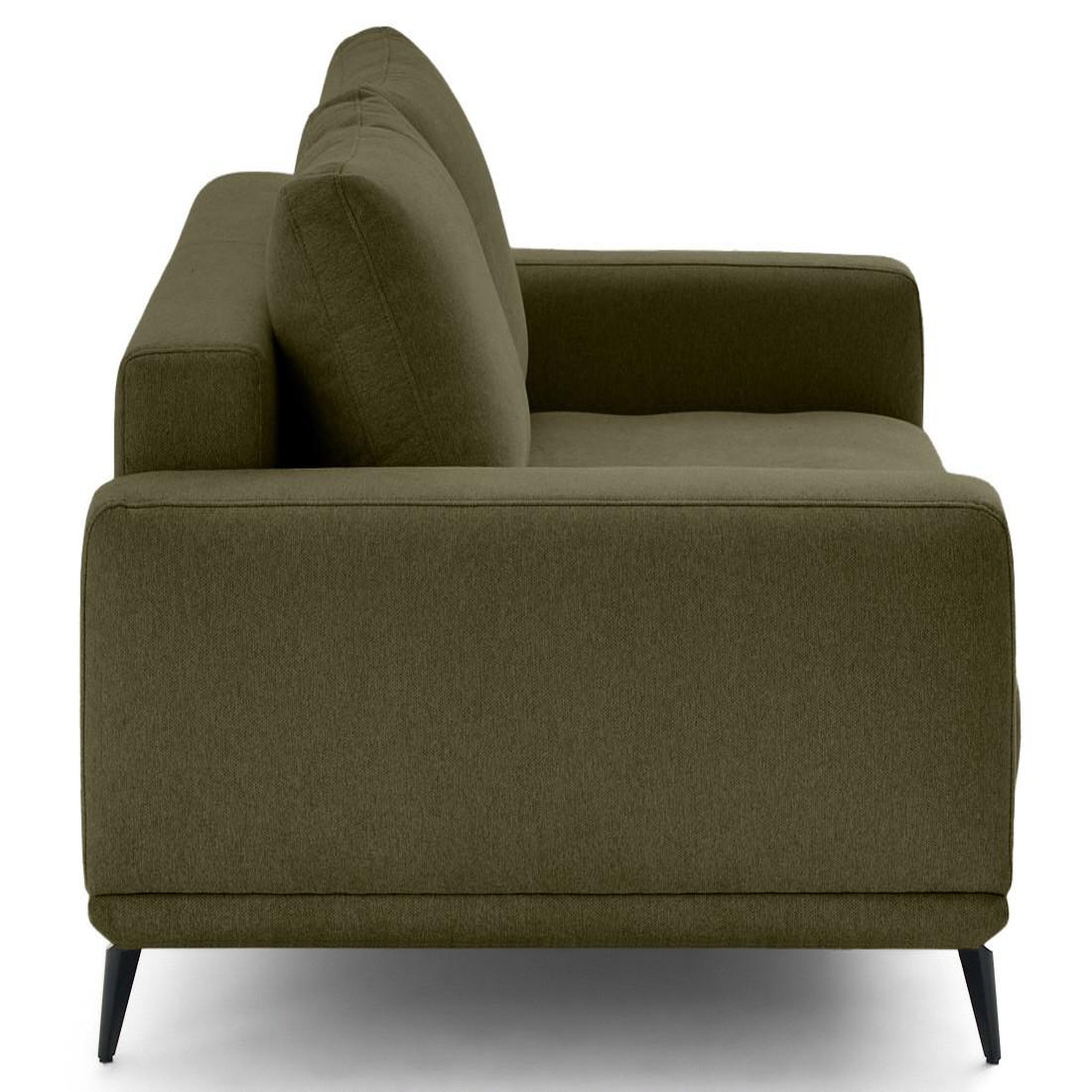 Voir la diapositive 6 : LISA DESIGN Vicence - canapé droit 2 places en tissu