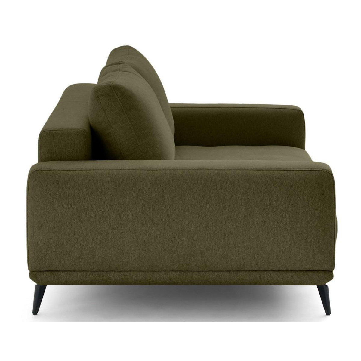 LISA DESIGN Vicence - canapé droit 2 places en tissu