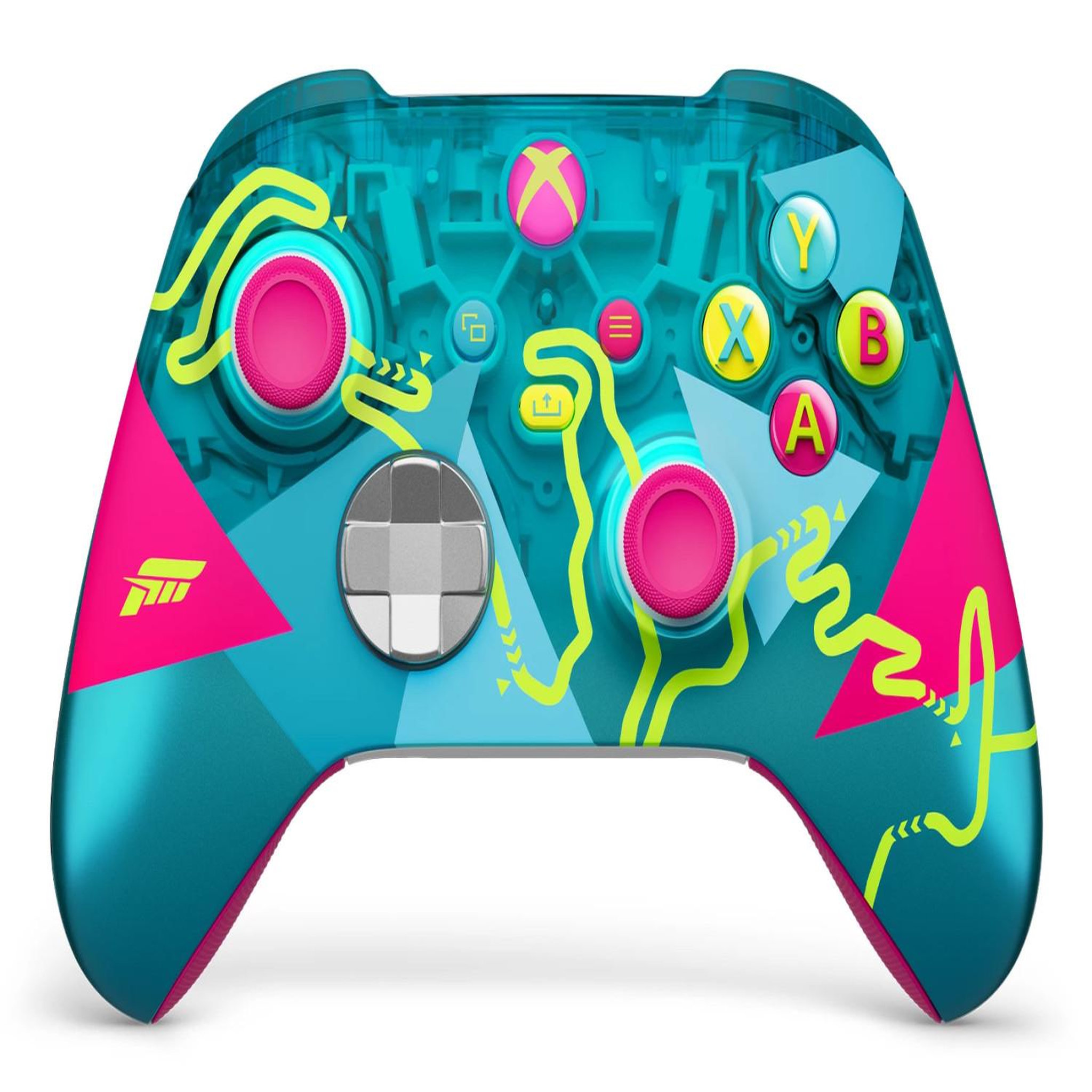 MICROSOFT Microsoft Forza Horizon 6 Limited Edition Xbox Controller Multicolore Bluetooth Manette de jeu Android, PC, Xbox One, Xbox Series S, Xbox Series X, iOS