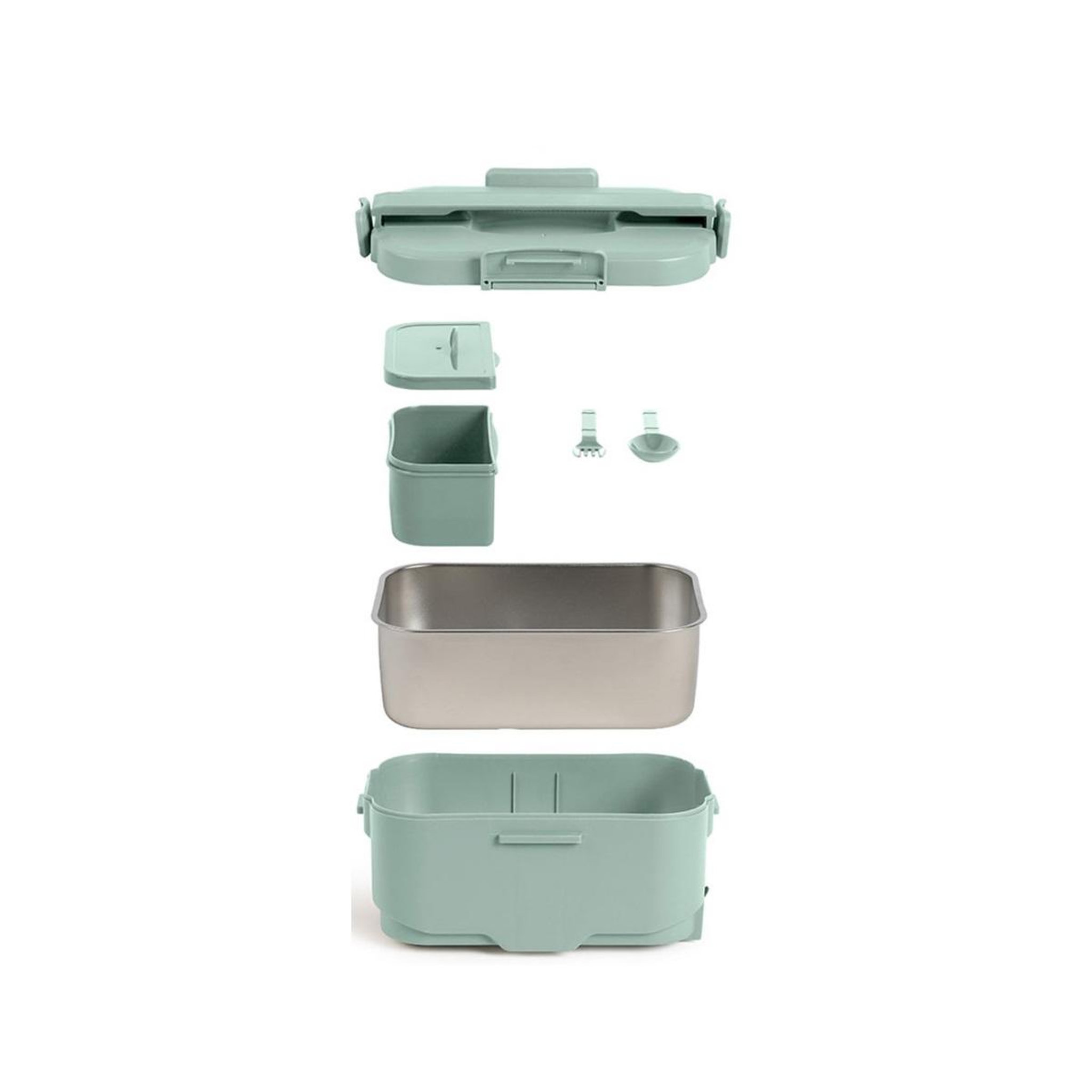 Voir la diapositive 4 : LIVOO Lunch box chauffante 1.8l vert - men396v