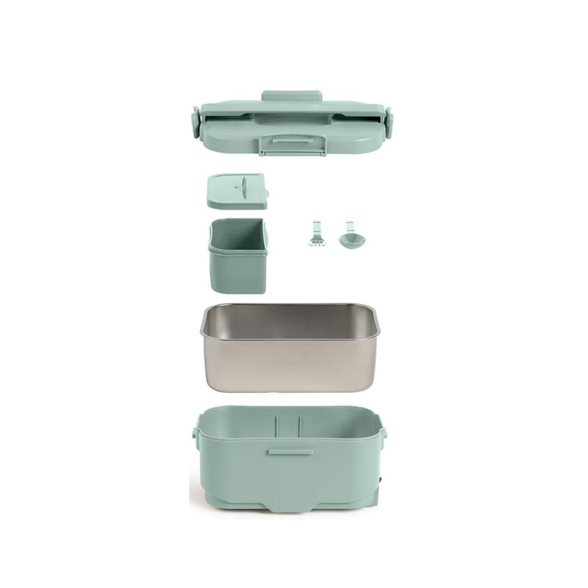 LIVOO Lunch box chauffante 1.8l vert - MEN396V