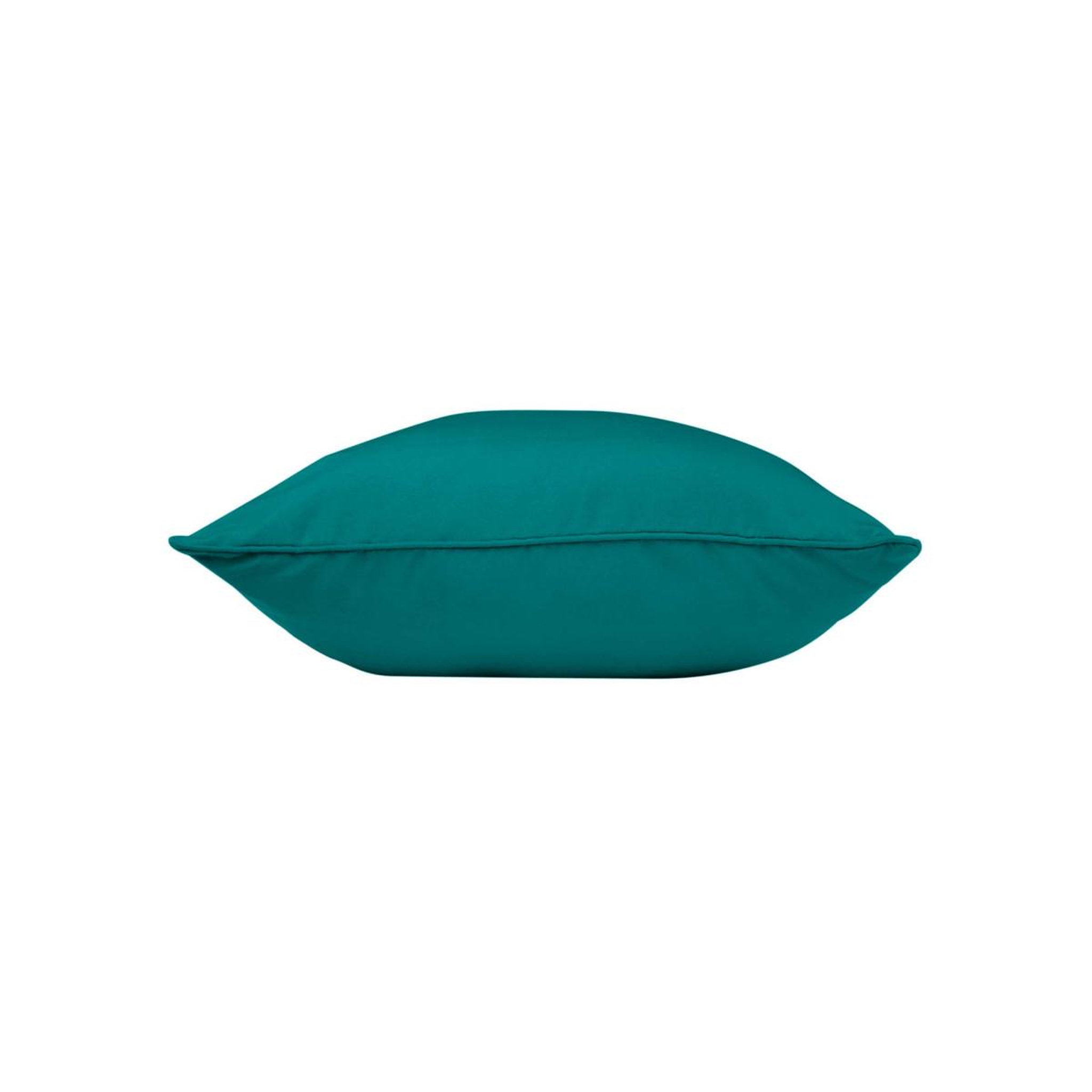 Voir la diapositive 2 : Douceur d'Intérieur Coussin déco  essentiel  40x40cm bleu paon