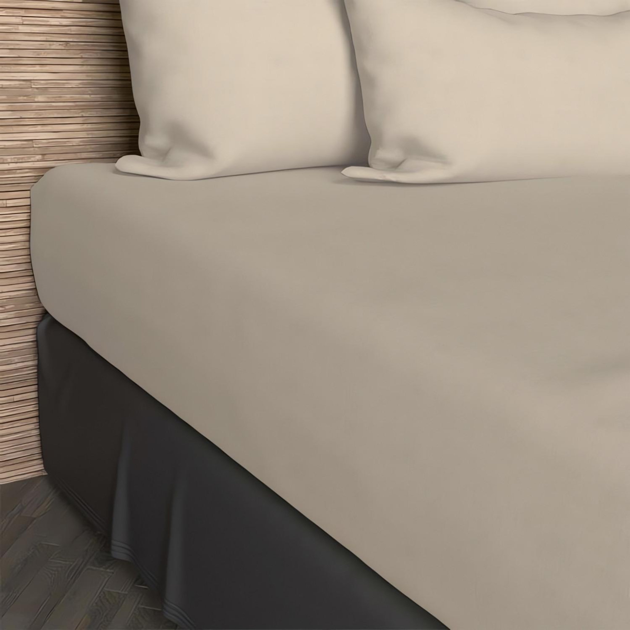 SOLEIL D'OCRE Drap housse en coton uni 57 Fils/cm2 par SOLEIL D'OCRE