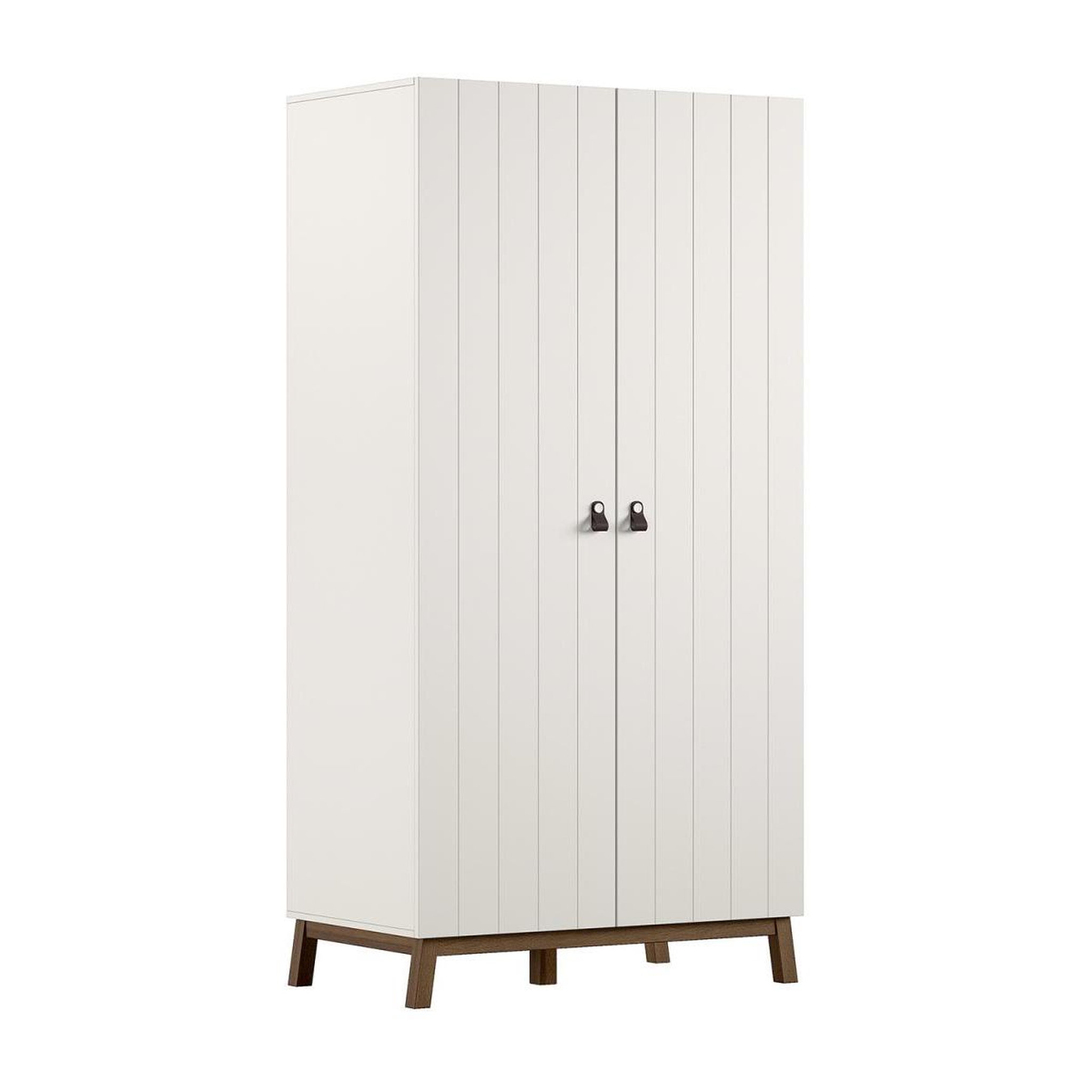 Vipack Armoire sezane 2 portes clay/noix