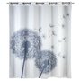 Voir la diapositive 1 : Wenko Rideau de douche anti-moisissure Astera - Polyester - 180 x 200 cm - Gris