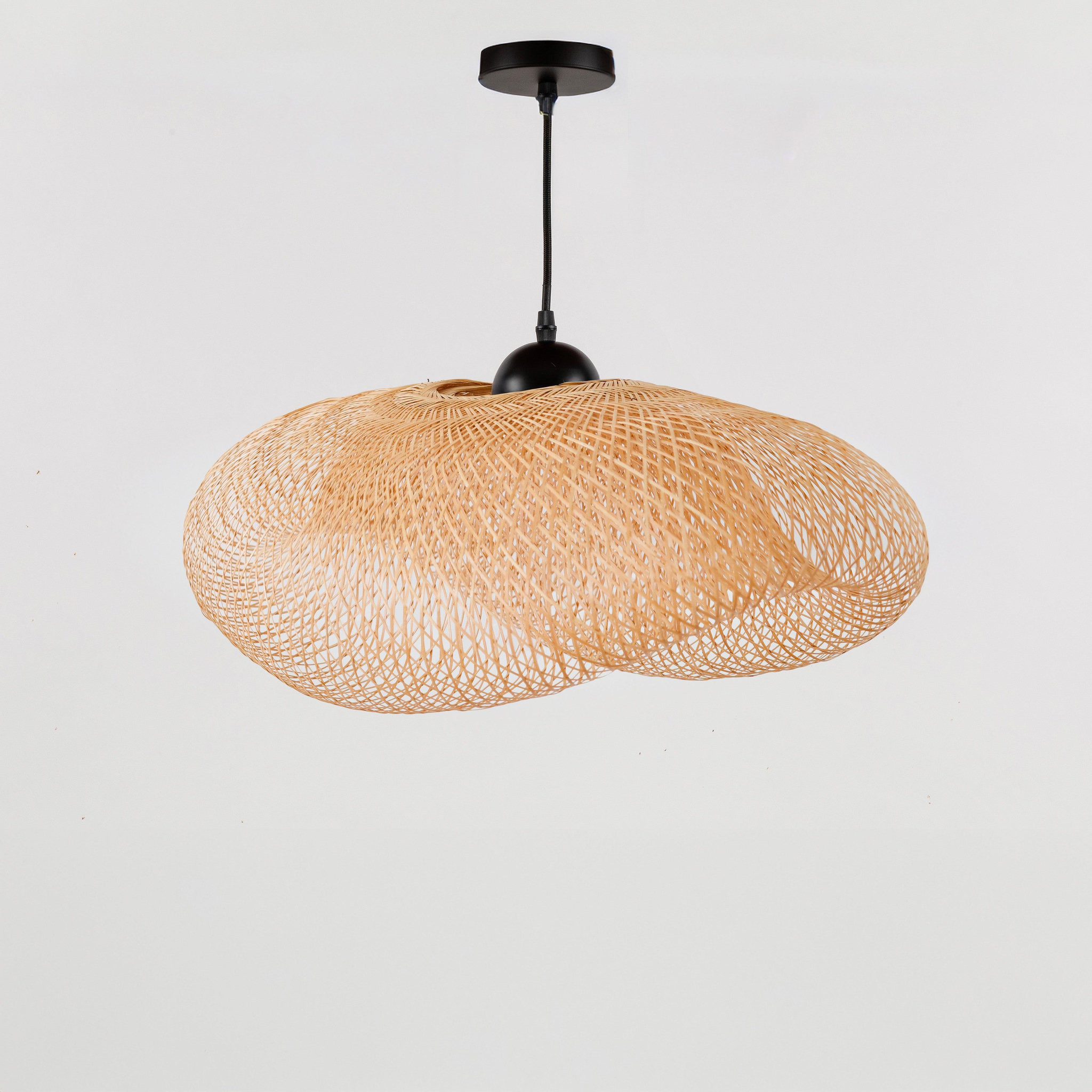 MAISON PAVANE Suspension en bambou naturel D60 cm-Anya