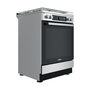 Voir la diapositive 2 : Whirlpool Cuisinière mixte WS68M8APX/E/1