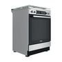 Voir la diapositive 2 : Whirlpool Cuisinière mixte WS68M8APX/E/1