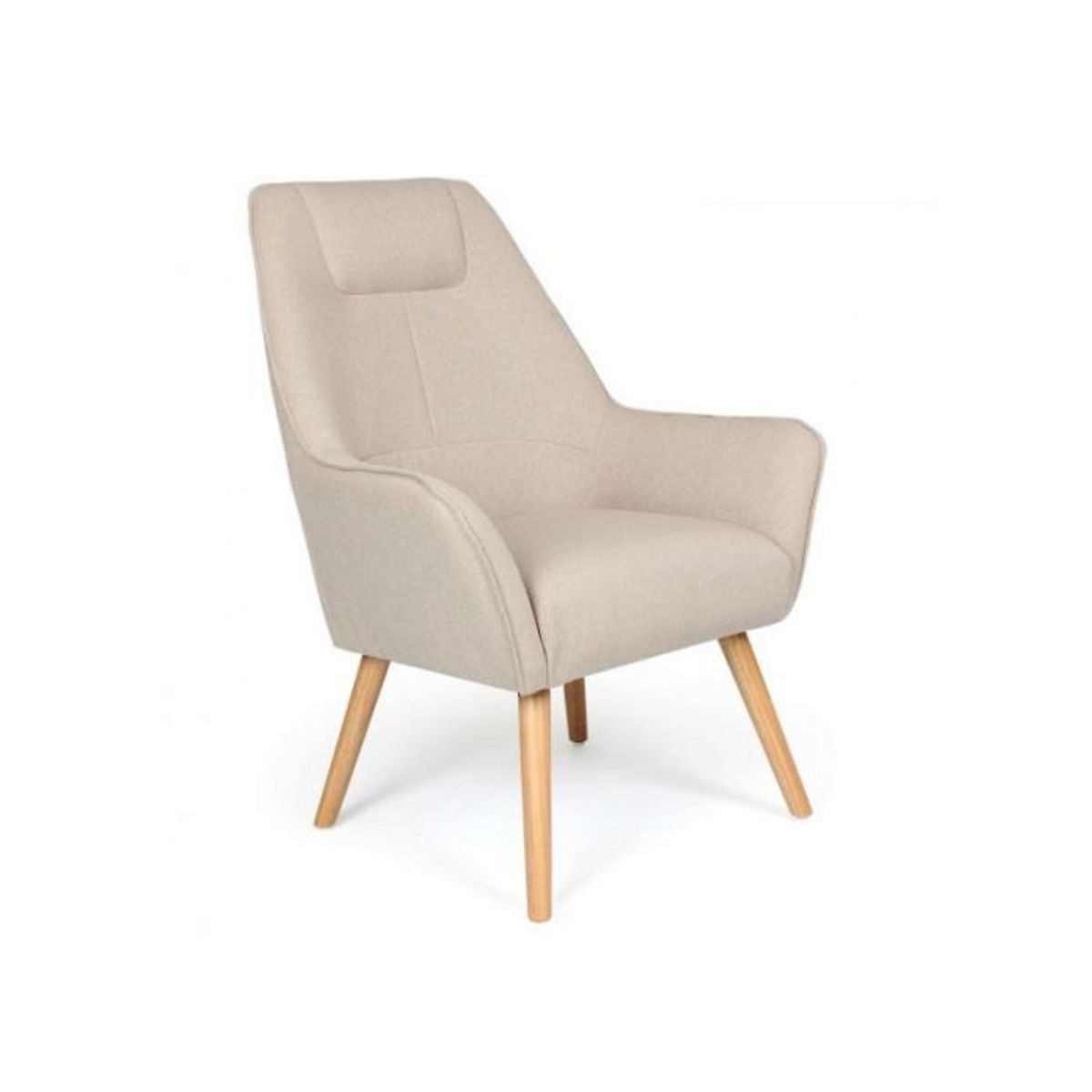 Paris Prix Fauteuil Scandinave  Watson  101cm Beige