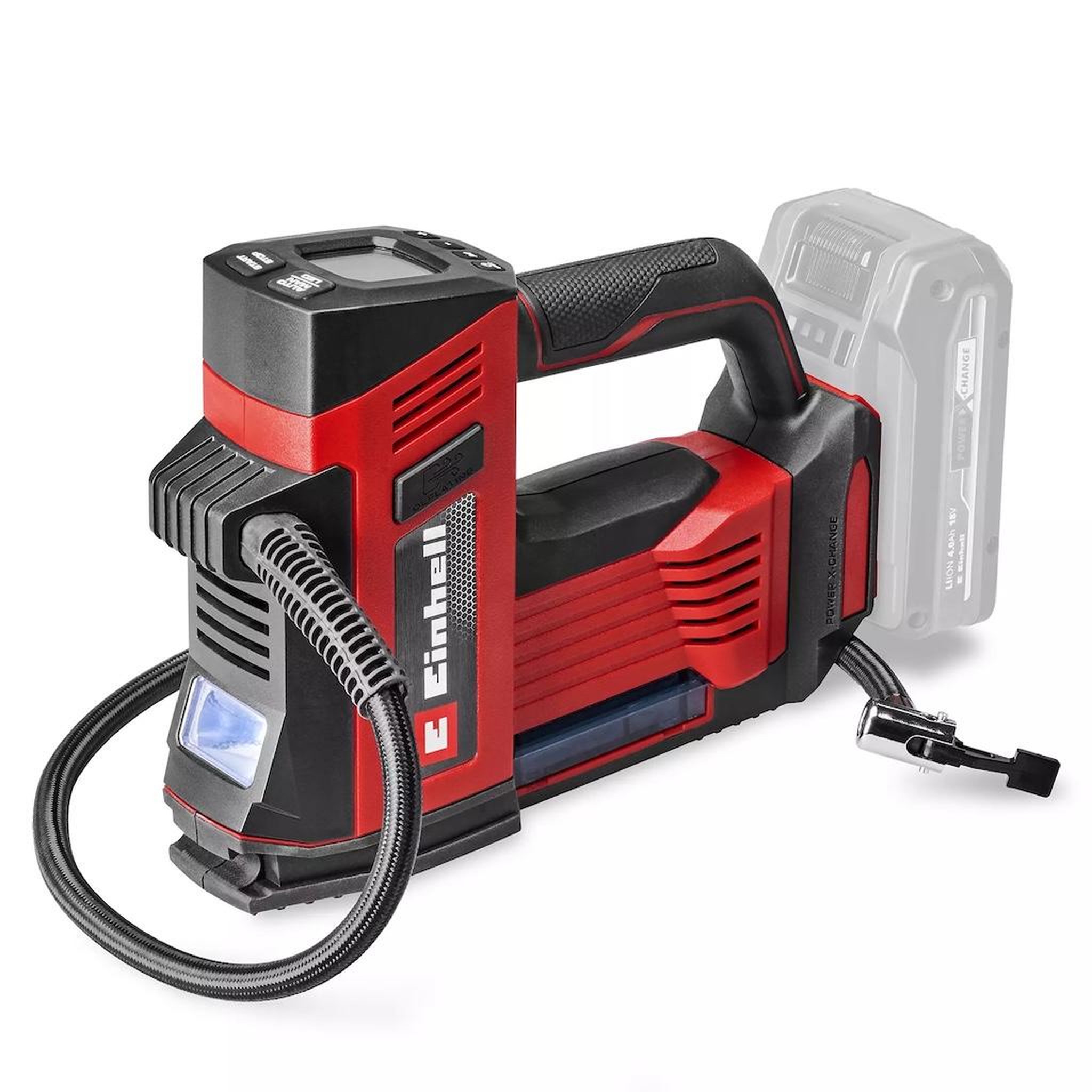 Einhell Compresseur sans fil pour voiture - ce-cc 18/23 d li-solo - 11 bar - power x-change