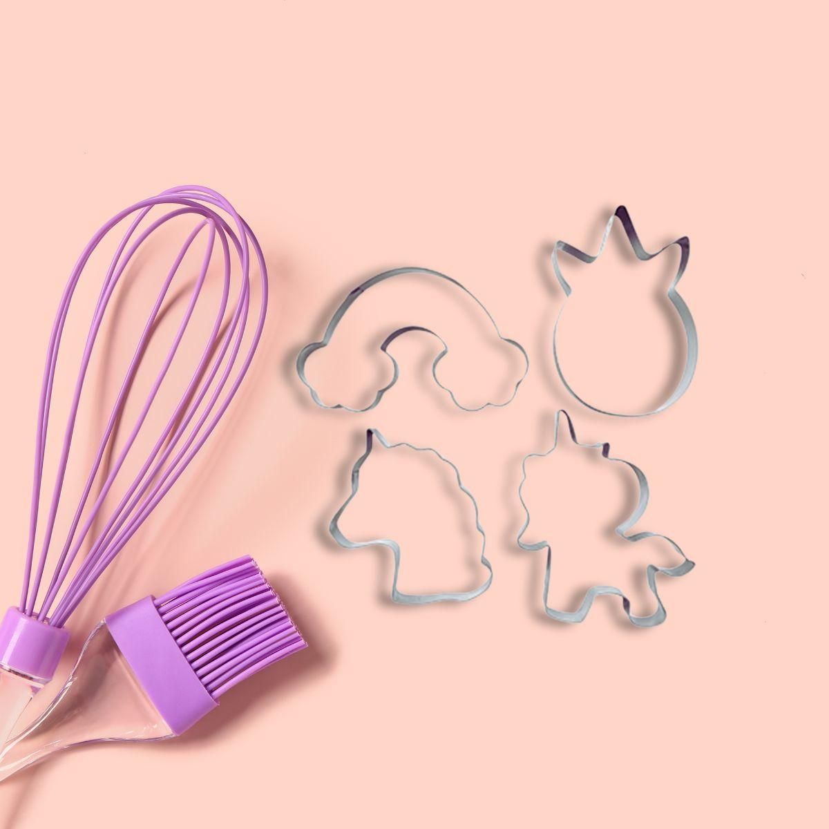 ZENKER Set de 4 emporte-pièces licorne Zenker Emporte-pièces