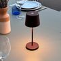 Voir la diapositive 6 : Lumisky 6 mini lampes avec plateau de chargement KELLY MINI Marron Aluminium H22cm
