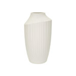 Paris Prix Vase Design Rainuré  Ice  50cm Crème