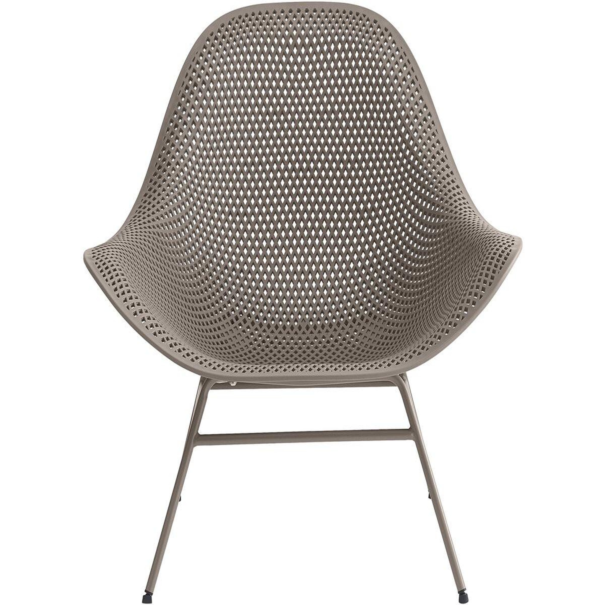 Voir la diapositive 4 : Habitat et Jardin Lot de 2 fauteuils de jardin avec table basse  soléna  - taupe