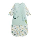 Petit Béguin Turbulette TOG 2,5 en velours avec manches amovibles et jambes séparables Oscar. Coloris disponibles : Bleu