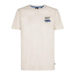 Petrol Industries T-Shirt Blanc/Bleu Homme Petrol Industries Classic. Coloris disponibles : Blanc