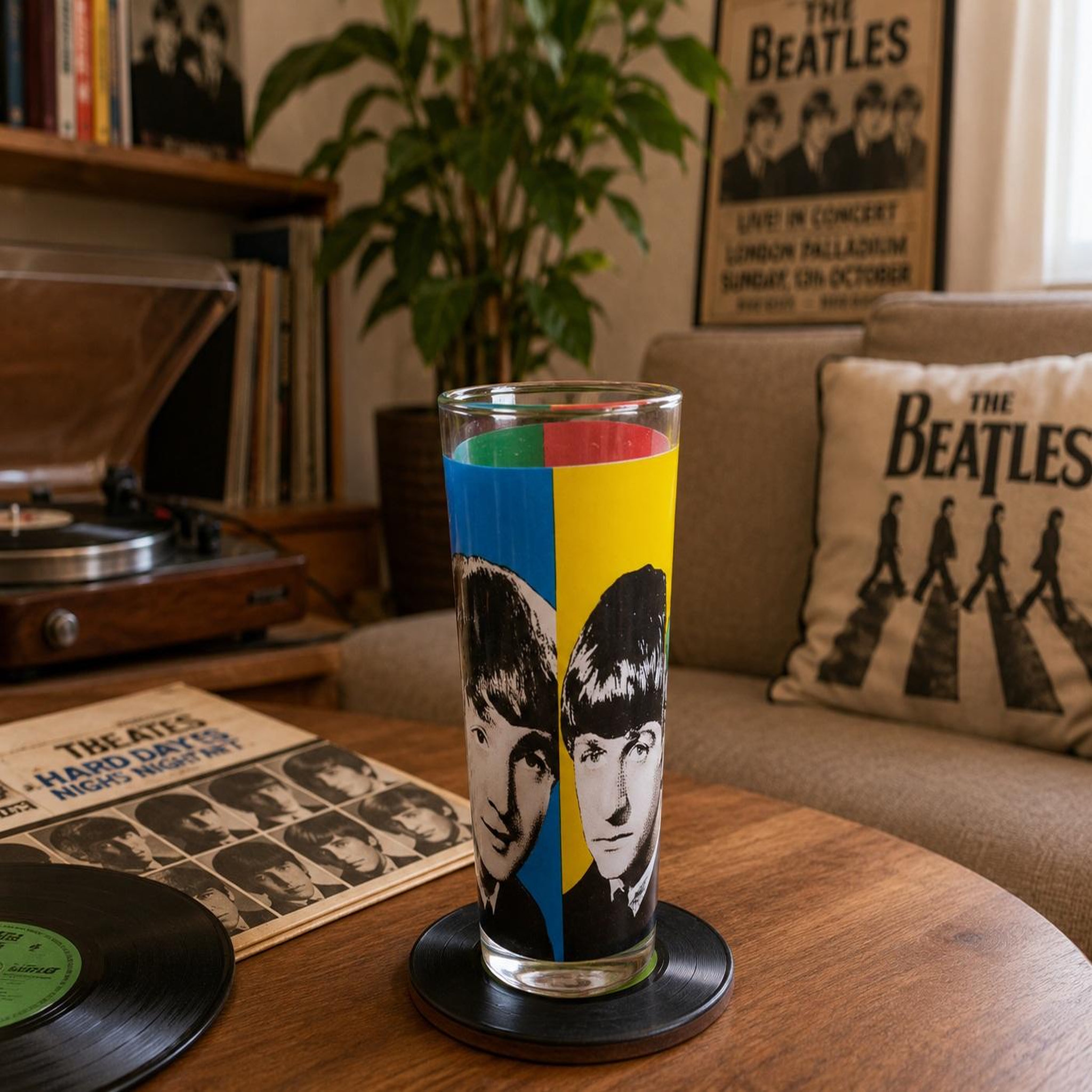 Voir la diapositive 2 : Eden Verre beatles – collection pop art