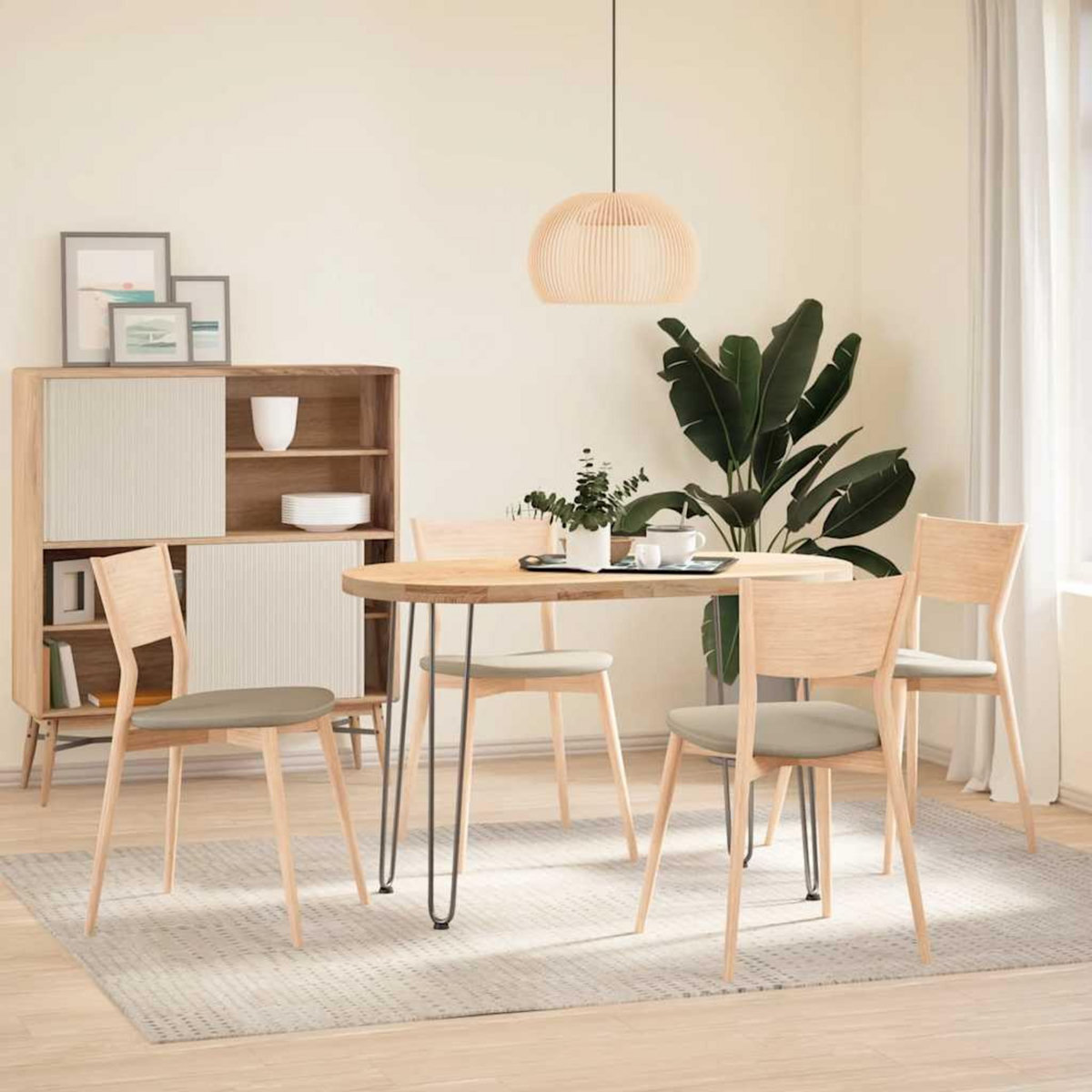 VIDAXL Pieds de table en forme d'epingle a cheveux 72 cm acier massif