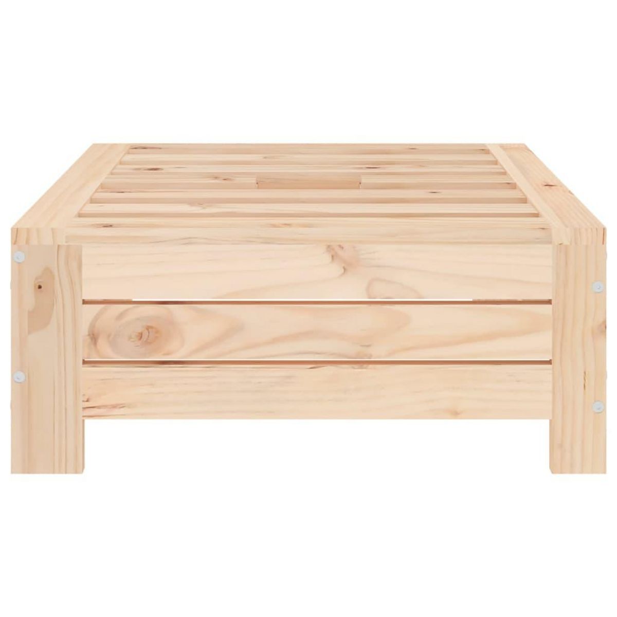 VIDAXL Couvercle de base de parasol bois massif de pin