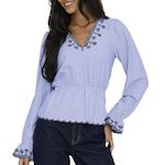 JACQUELINE DE YONG Blouse  Femme JDY Savannah. Coloris disponibles : Bleu