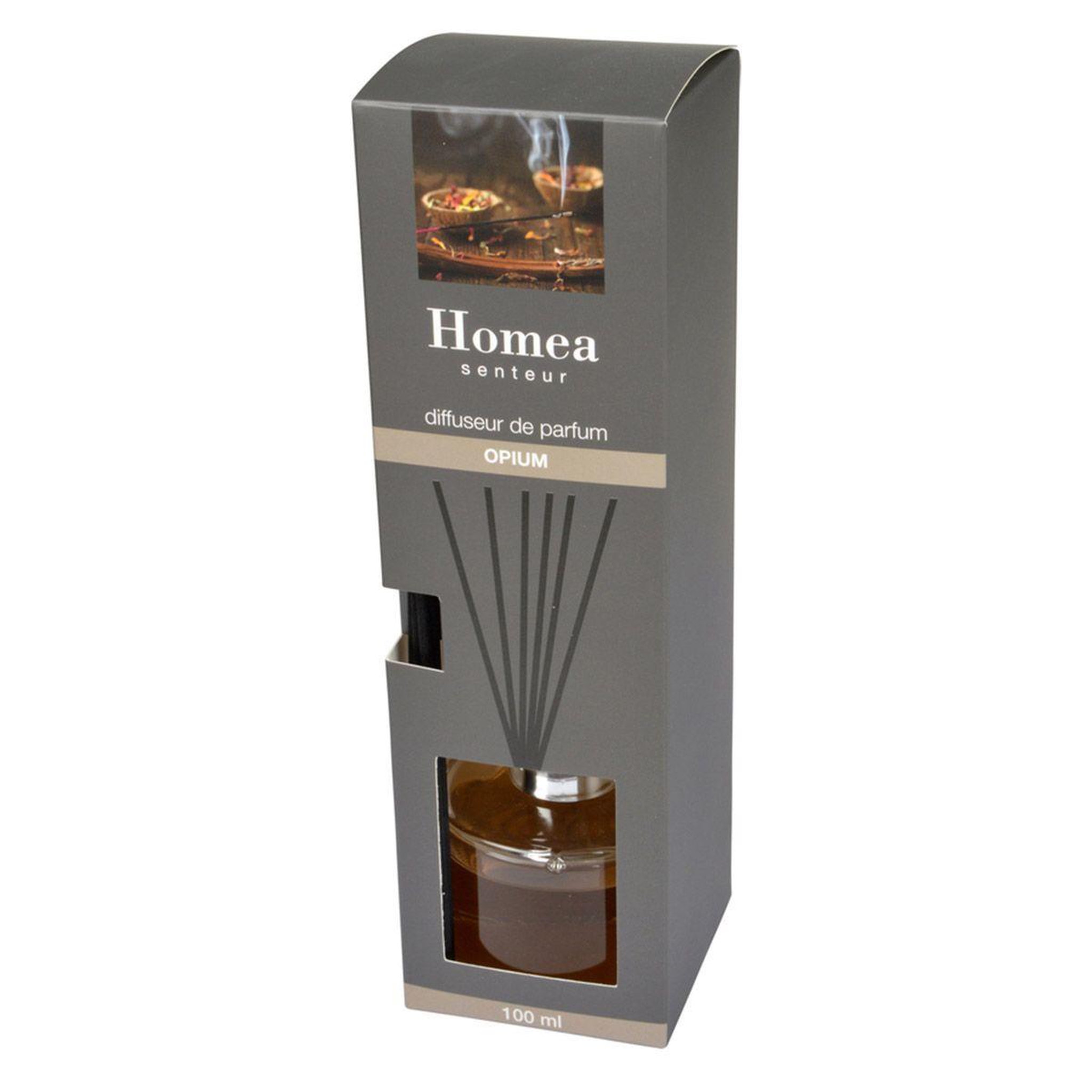 Voir la diapositive 2 : HOMEA Diffuseur de Parfum  Rond  100ml Opium