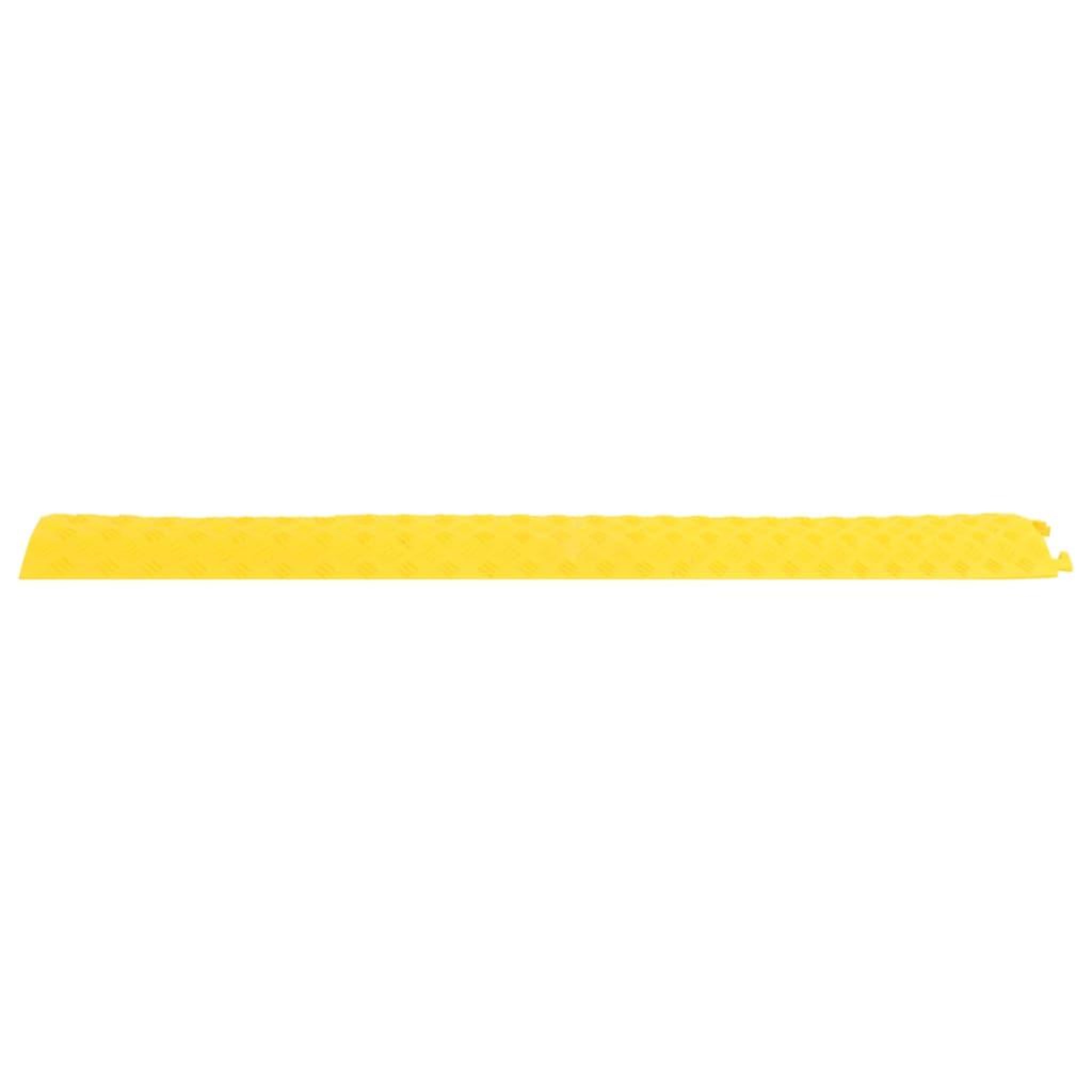 Voir la diapositive 3 : VIDAXL Rampes de protection de cable 4 pcs 98,5 cm Jaune