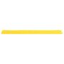 Voir la diapositive 3 : VIDAXL Rampes de protection de cable 4 pcs 98,5 cm Jaune