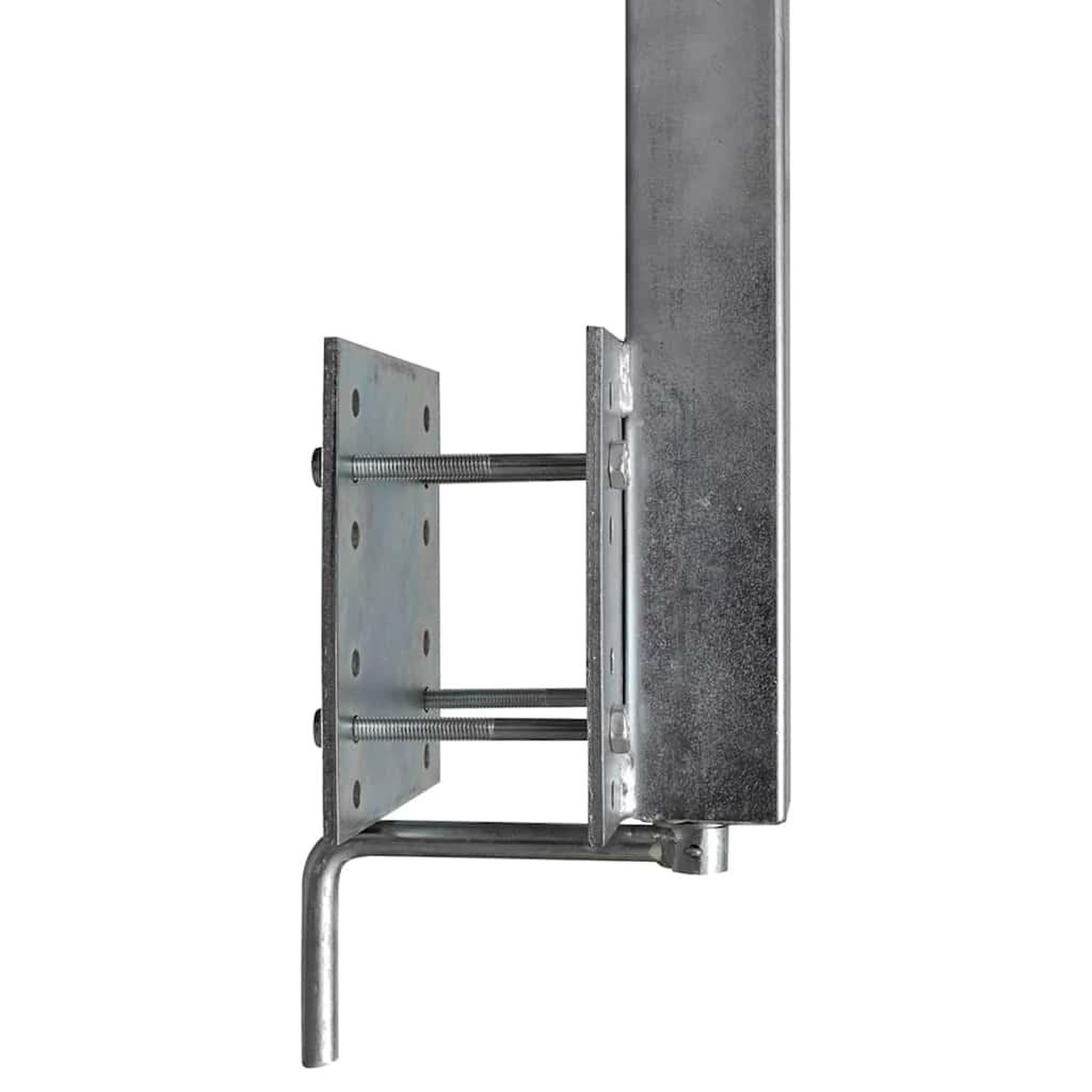 Voir la diapositive 2 : VIDAXL Set de 2 supports a barre inclinable 63 - 88 cm pour remorque a bateau