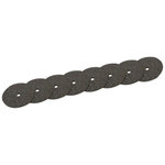 MAXICRAFT 8 disques à tronçonner en oxyde d'alumine Ø 22 mm