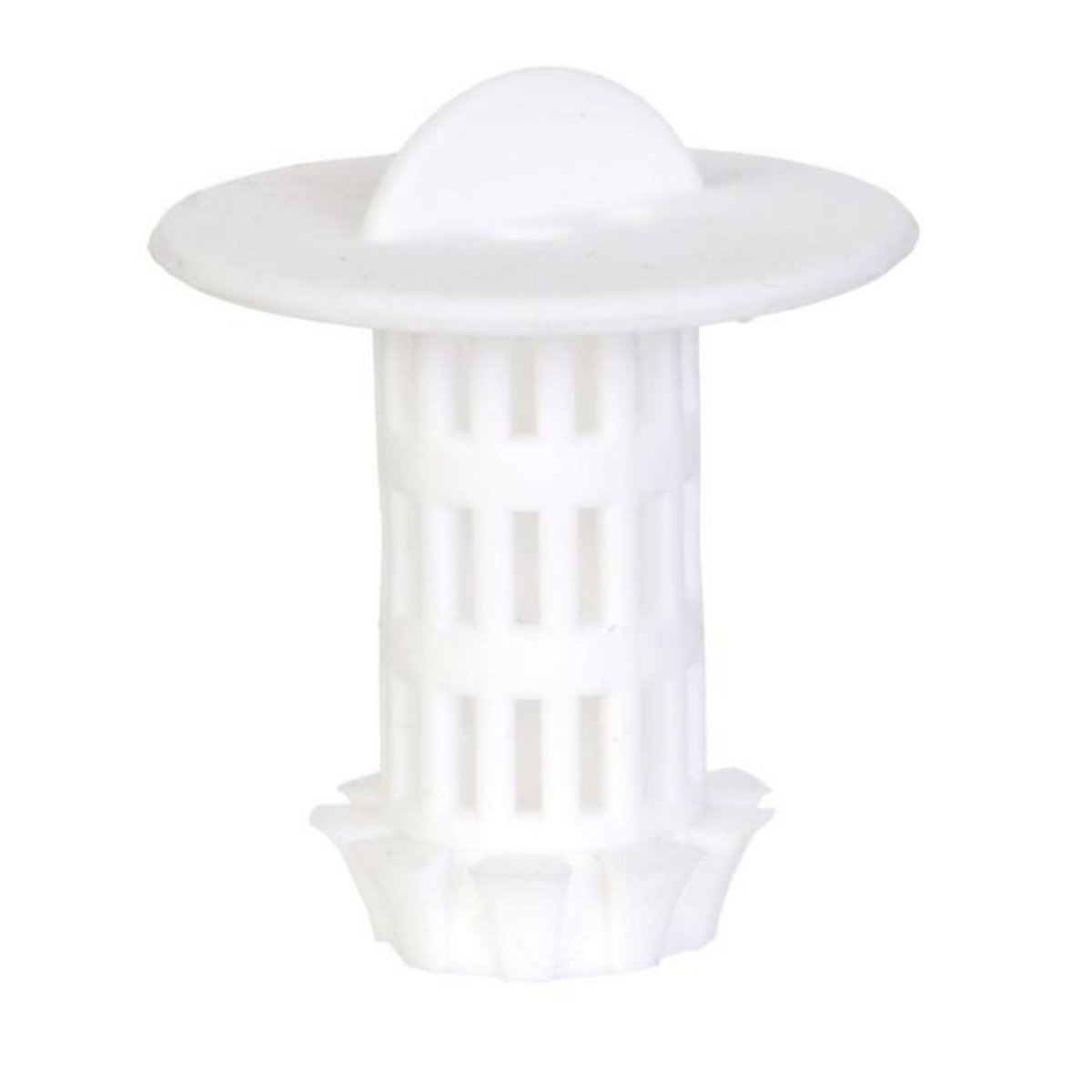 Paris Prix Attrape Cheveux pour Évier  Silicone  4cm Blanc