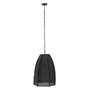 Voir la diapositive 1 : Paris Prix Lampe Suspension en Lin  Poire  173cm Noir
