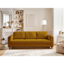 Voir la diapositive 5 : LISA DESIGN Brooke - canapé 3 places - convertible - en velours