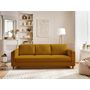 Voir la diapositive 5 : LISA DESIGN Brooke - canapé 3 places - convertible - en velours