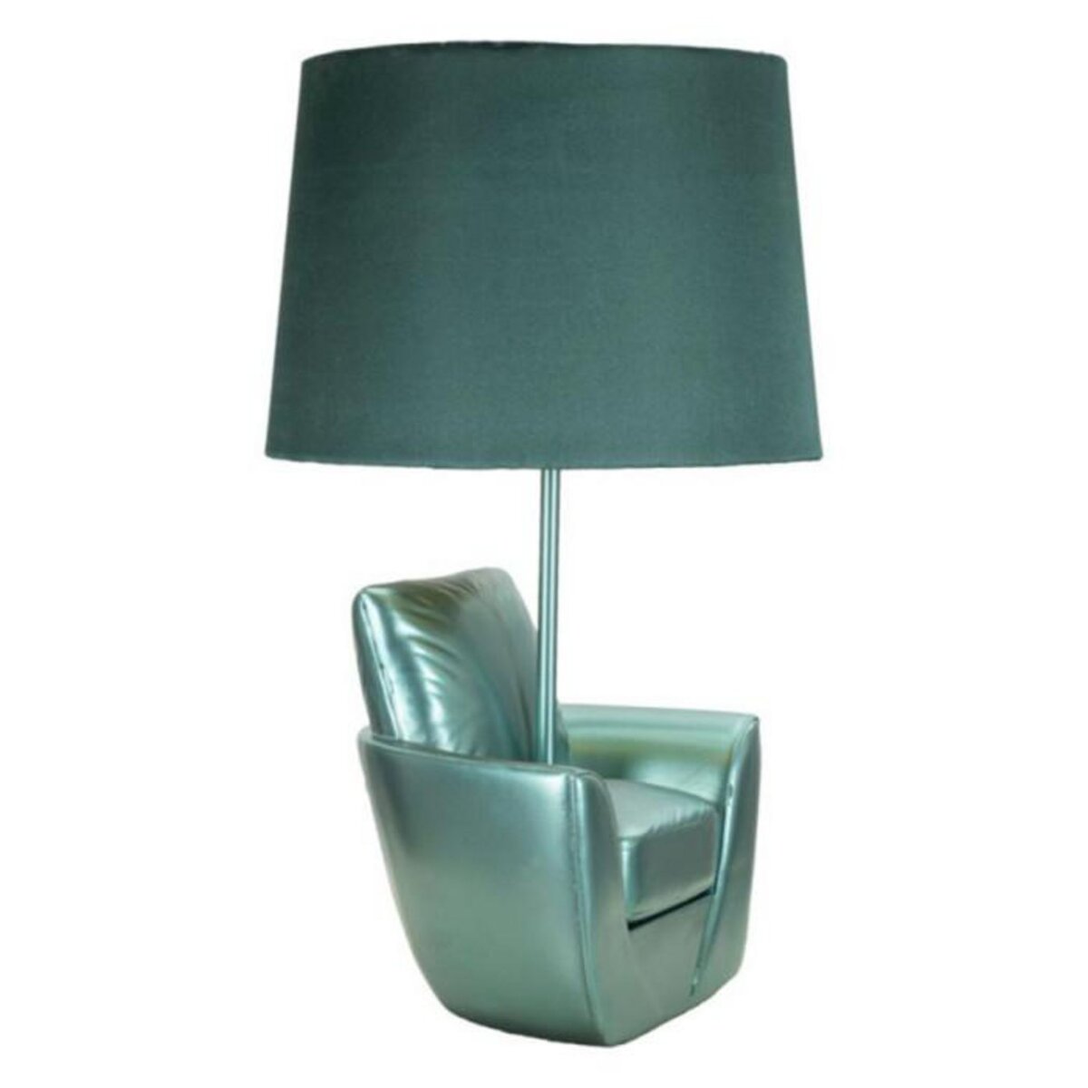 Paris Prix Lampe à Poser Déco  Midcentury  43cm Turquoise