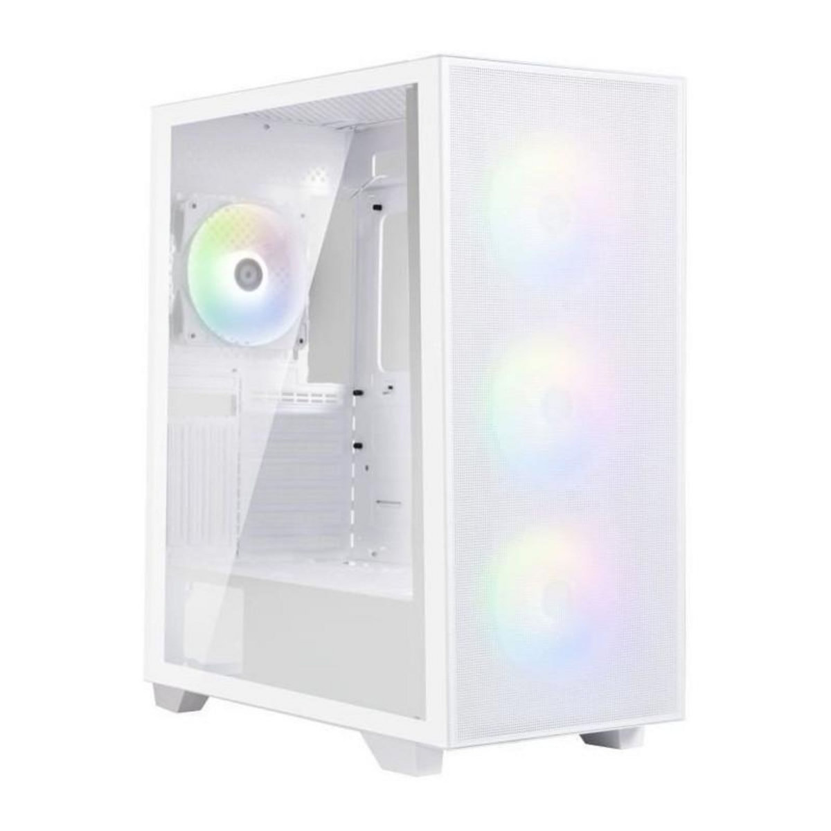 BitFenix Boîtier PC - BITFENIX - Flow (Blanc) - Moyen tour - Format ATX - Sans alimentation