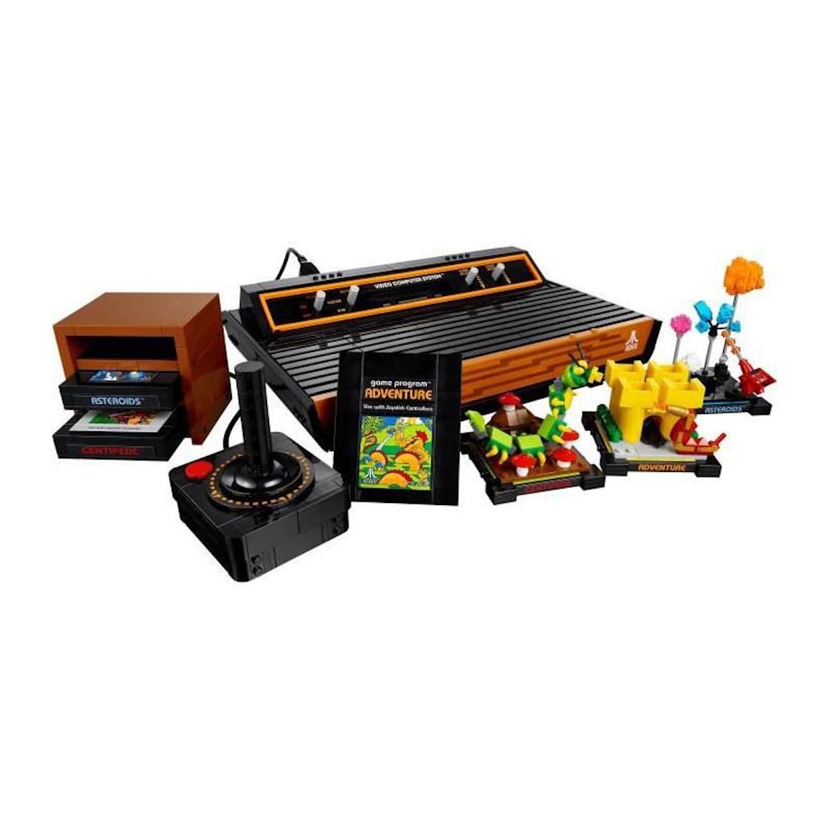 LEGO LEGO Icons 10306 Atari 2600, Maquette a Construire, Console de Jouets Vidéo, pour Adultes