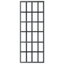 Voir la diapositive 3 : VIDAXL Porte coulissante Verre ESG et aluminium 76x205 cm Noir