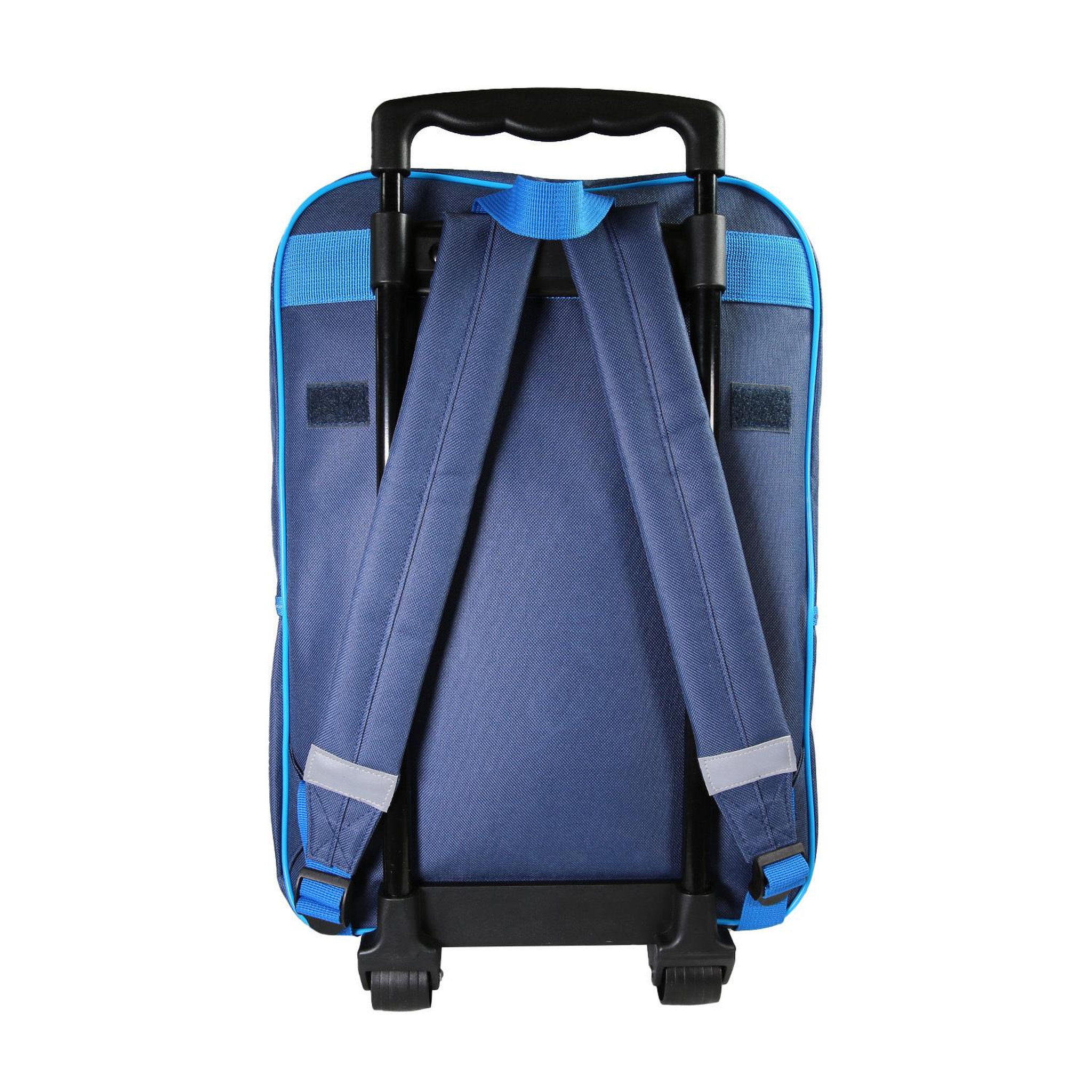 Voir la diapositive 4 : Bagtrotter Sac à dos à roulettes bleu La Reine des Neiges  1 compartiment - Bagtrotter