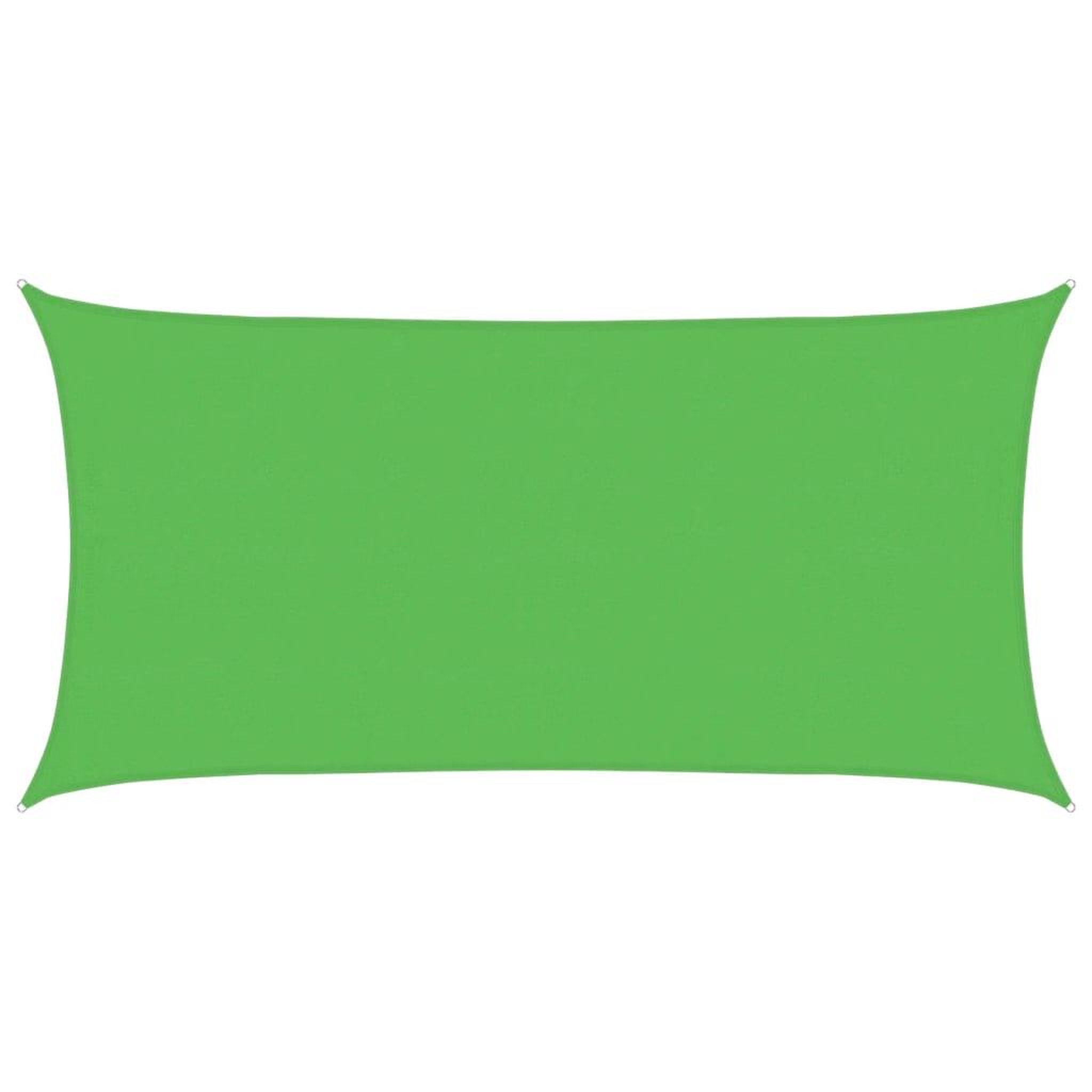 Voir la diapositive 2 : VIDAXL Voile d'ombrage 160 g/m^2 Vert clair 4x7 m PEHD
