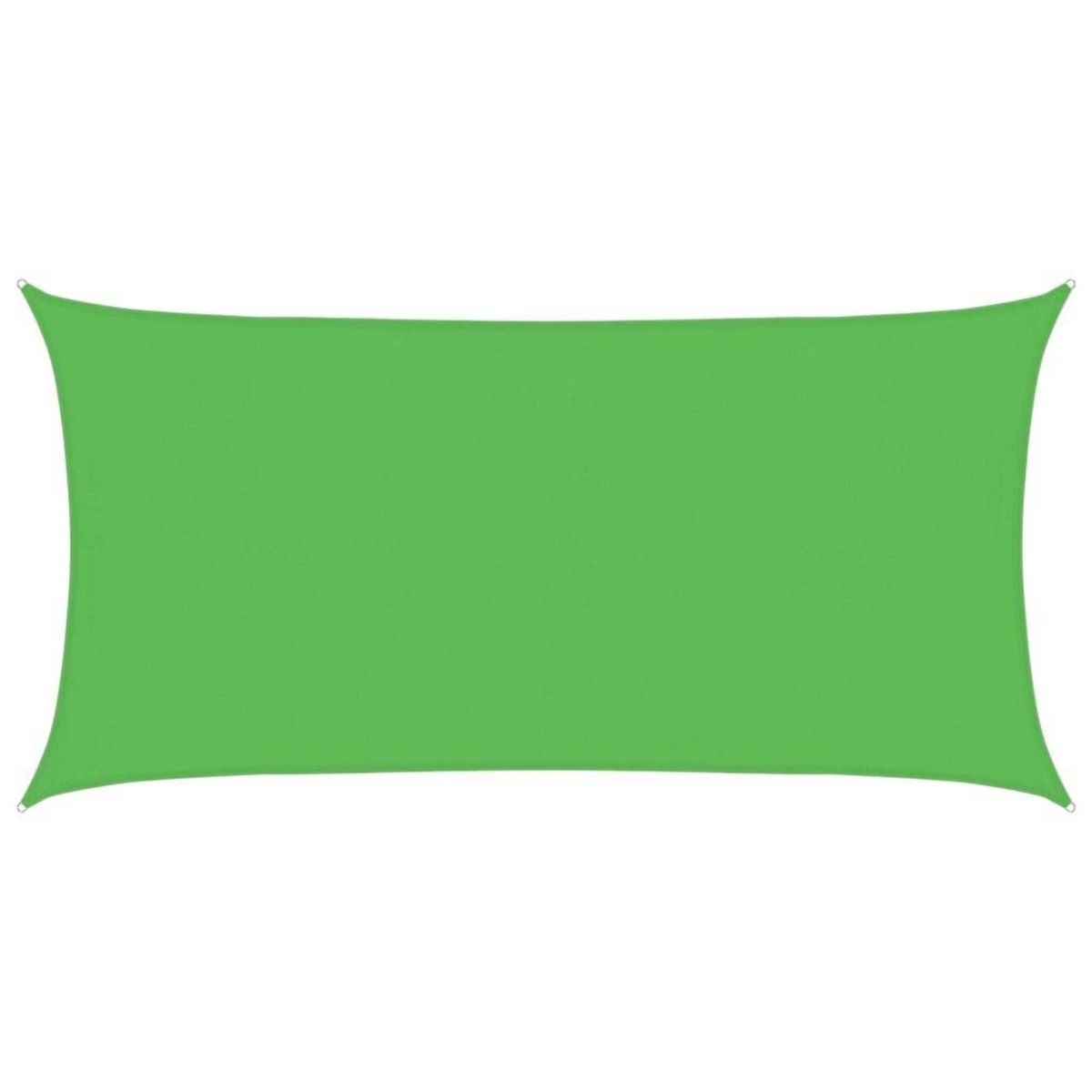 VIDAXL Voile d'ombrage 160 g/m^2 Vert clair 4x7 m PEHD