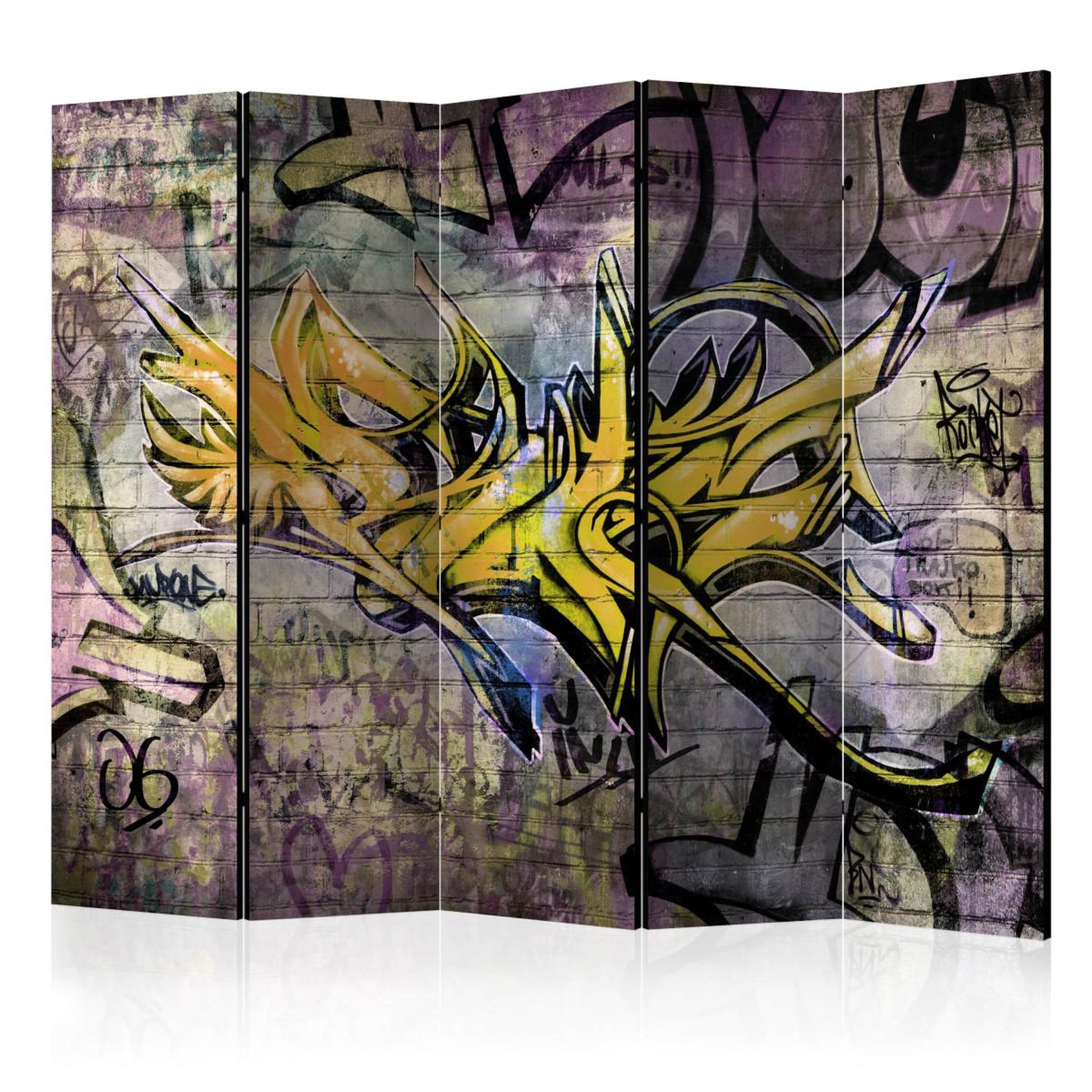 Paris Prix Paravent 5 volets  stunning graffiti  172x225cm
