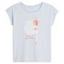 Voir la diapositive 3 : INEXTENSO T-shirt manches courtes bleu femme