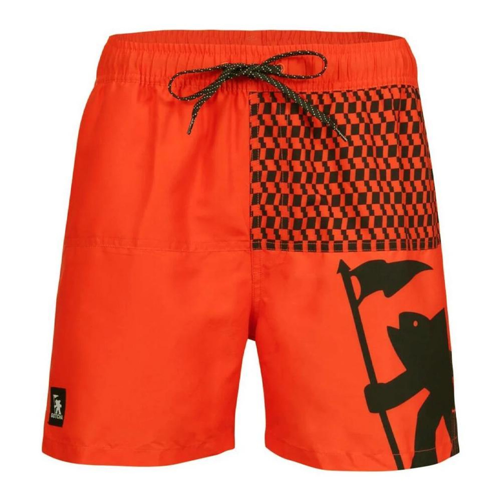 GOTCHA Short de Bain Rouge/Noir Homme Gotcha 963500. Coloris disponibles : Rouge