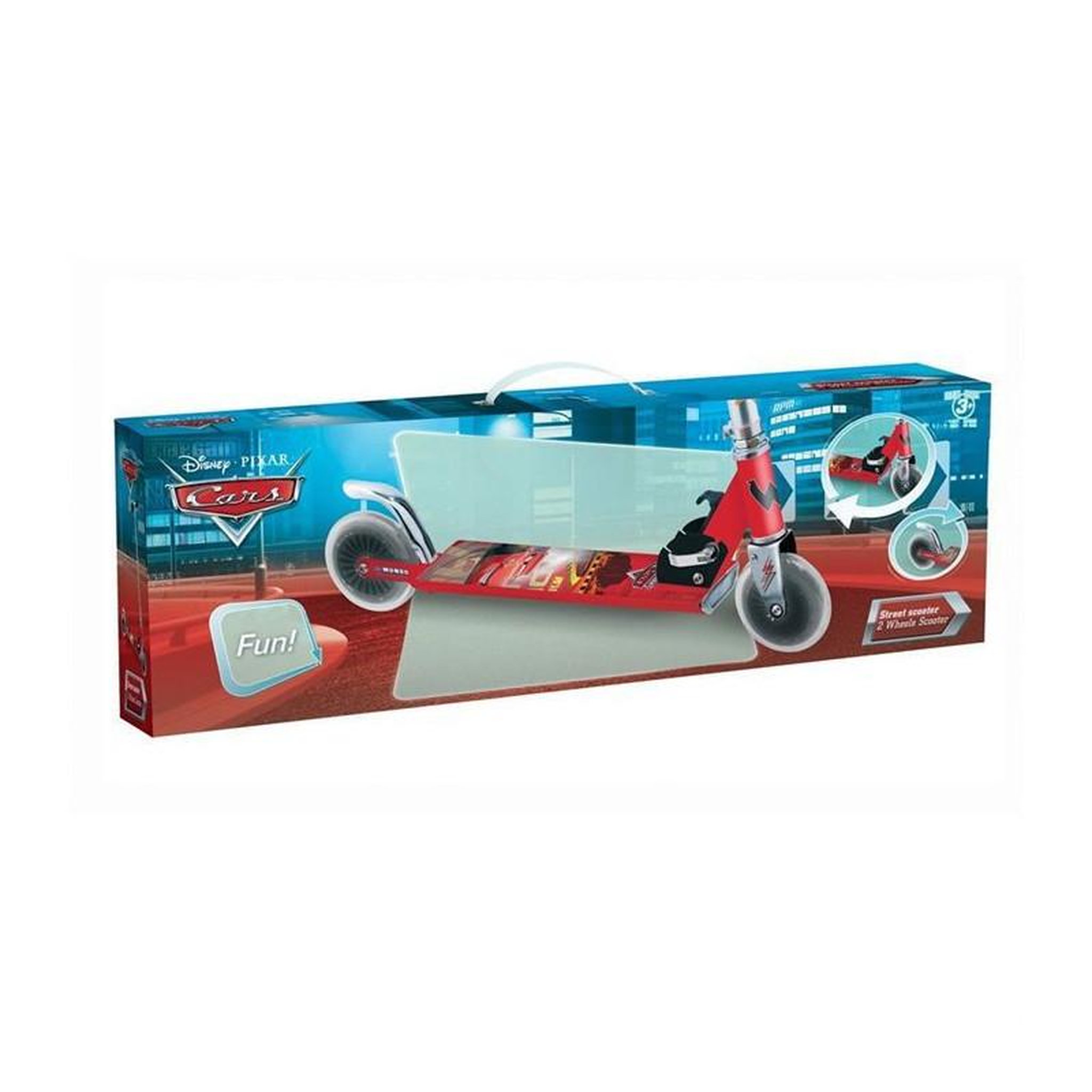 Voir la diapositive 2 : Mondo CARS Trottinette Pliable 2 roues Aluminium - Disney