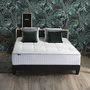 Voir la diapositive 4 : IDLITERIE Ensemble matelas Ressort 7 zones + sommier + oreiller + couette - FABRICATION FRANCAISE